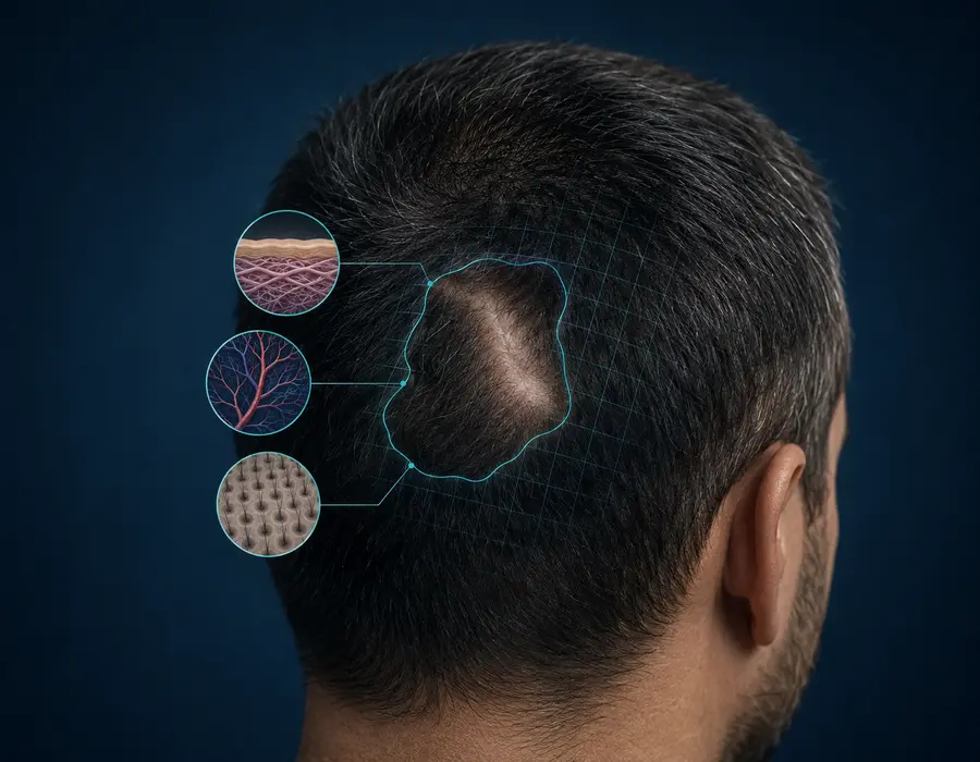 Hair Transplantation in Scarred Tissue