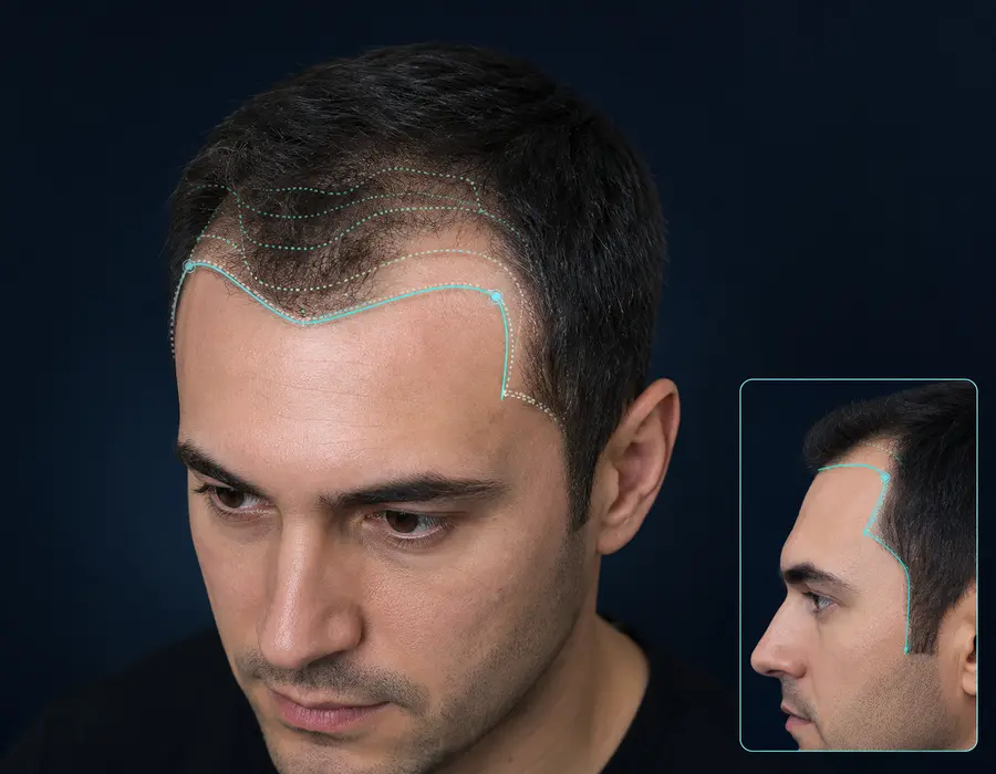 Hairline Shape & Temporal Design